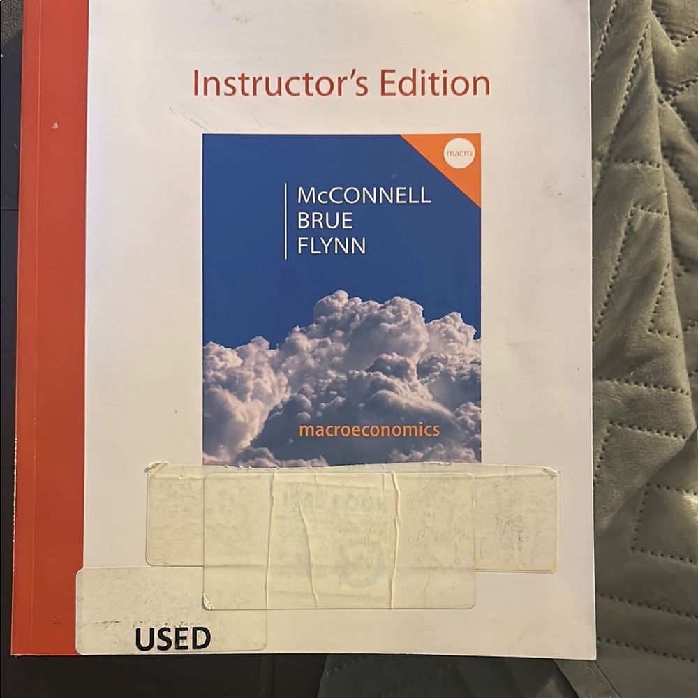 Macroeconomics Instructor's Edition Textbook